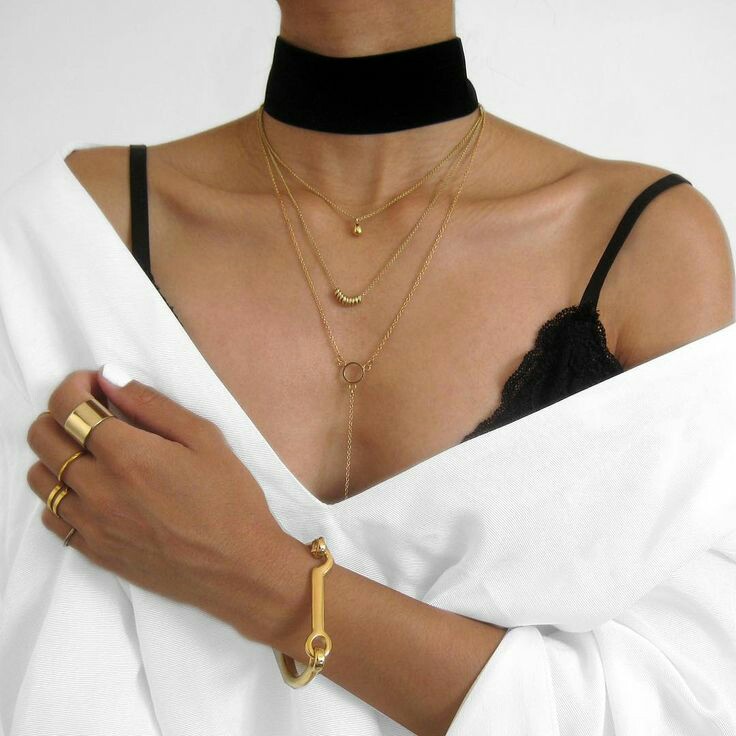 Chevron Choker Rose Gold Necklace Gold Fishbone Silver Tattoo Thick Choker  Statement Arrow Best Friend Bridesmaids Sister Chain - Etsy | Tattoo choker  necklace, Silver tattoo, Rose gold necklace