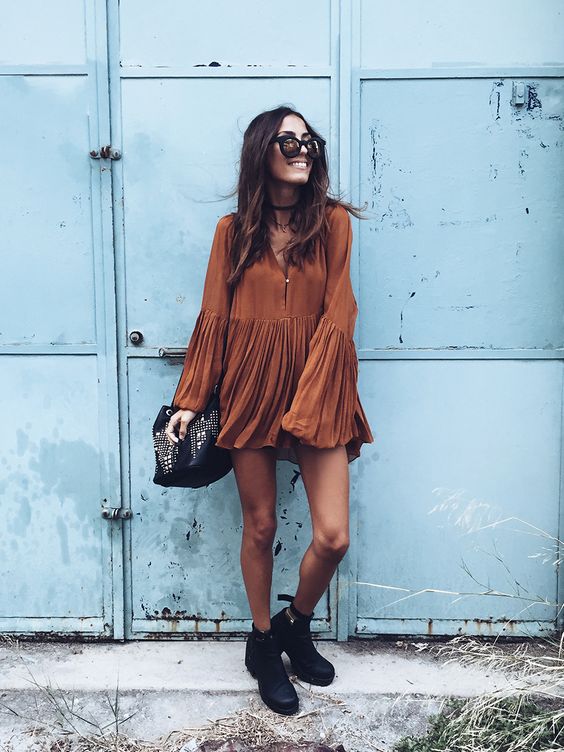 Casual best sale boho style