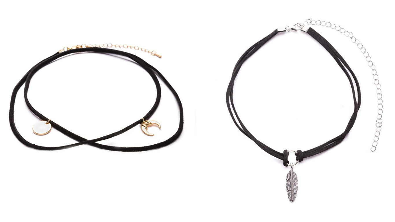 Chokers with charm