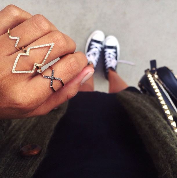 Geometric cute rings