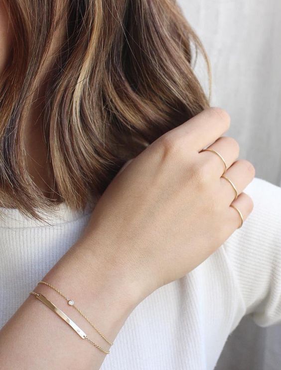 Delicate rings, cute rings