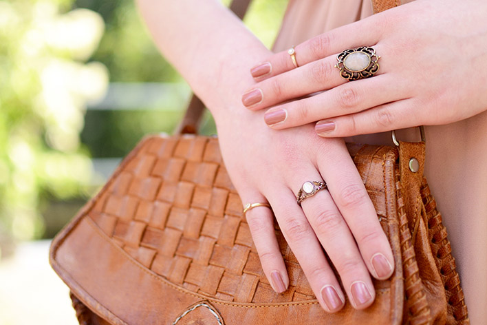 Vintage inspired rings