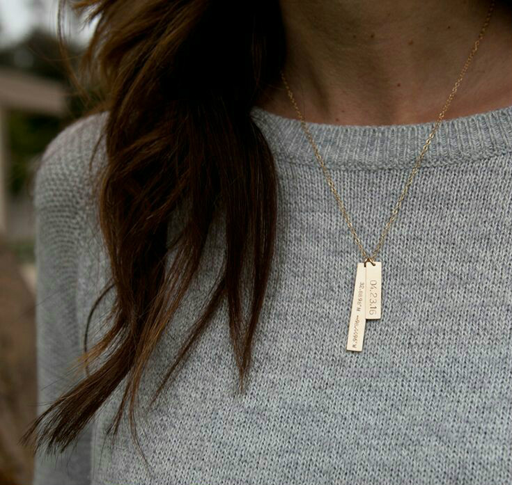 Dainty necklaces, personalized necklaces