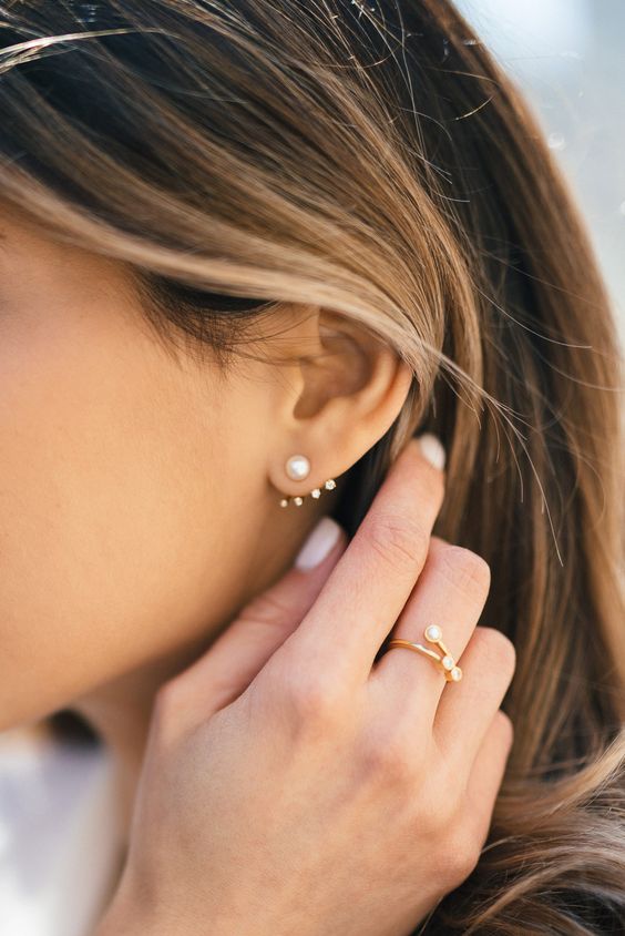 pearl ear jackets