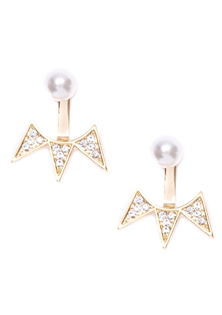 classy pearl ear jackets