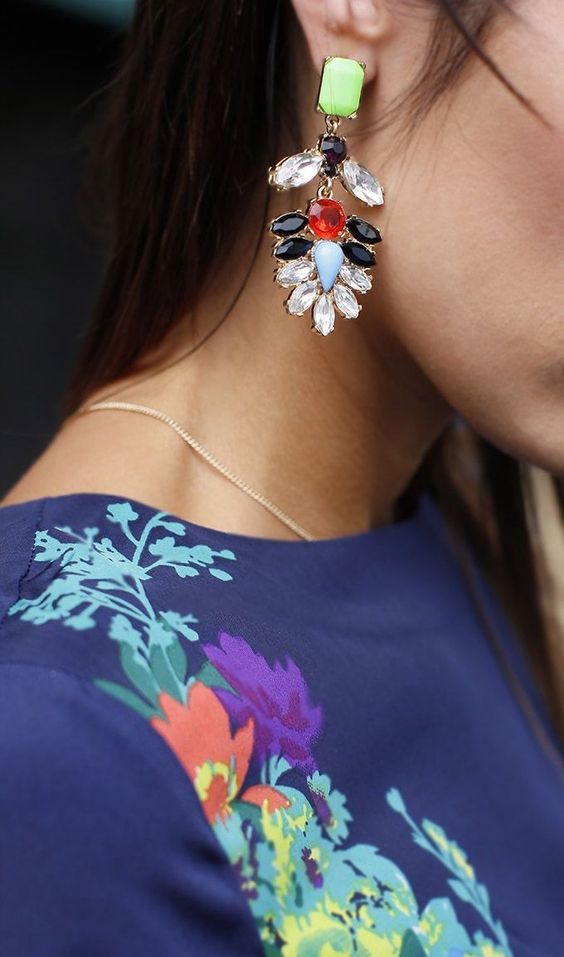 Statement earrings