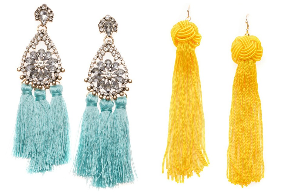 Tassel earrings, fashion accessory