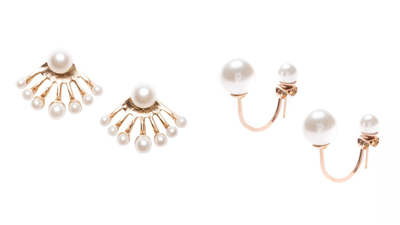 Pearl ear jackets