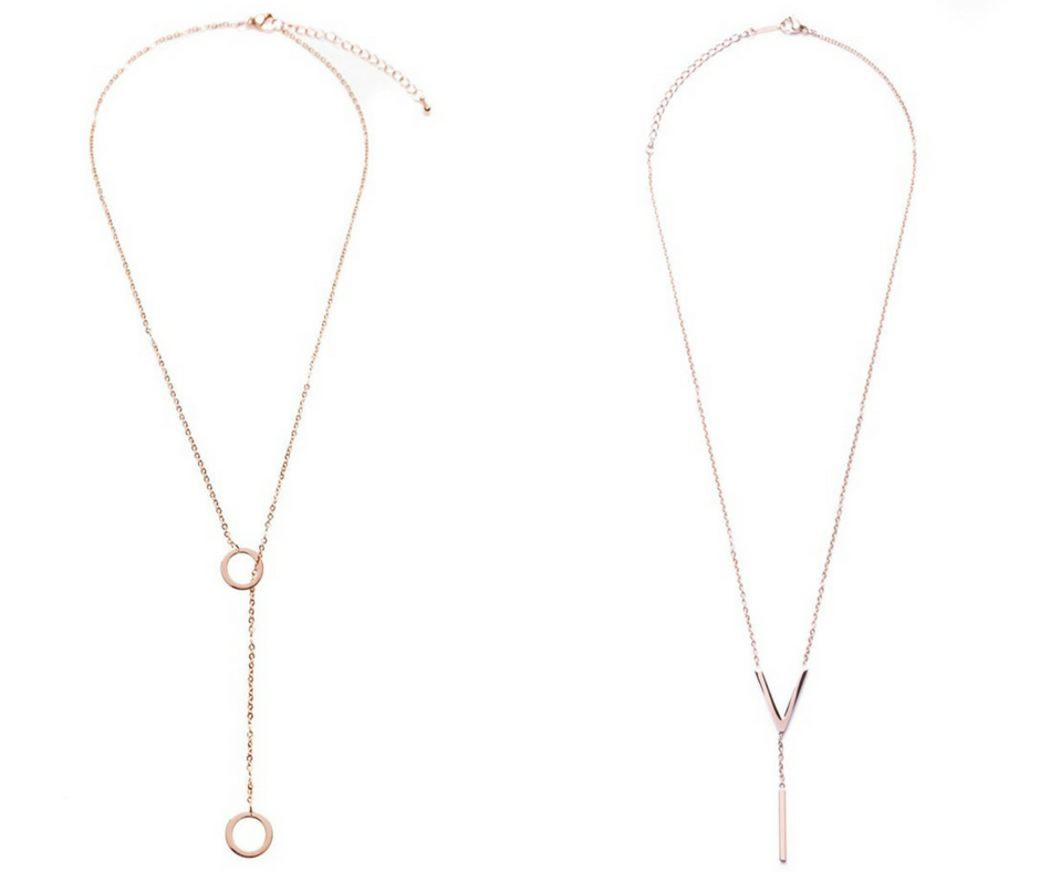 Lariat necklaces