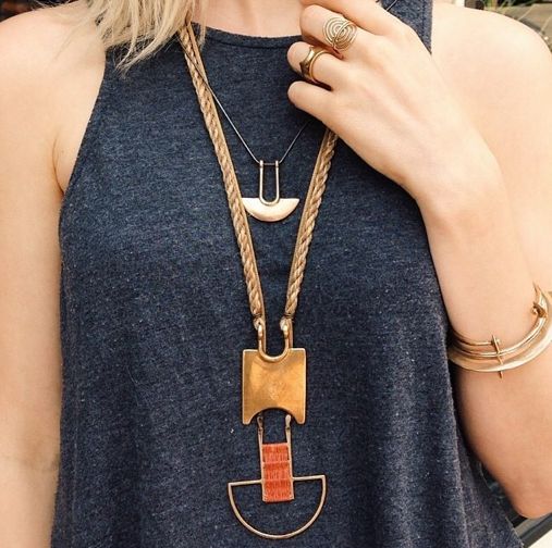 How to Wear Long Necklaces – Hey Happiness