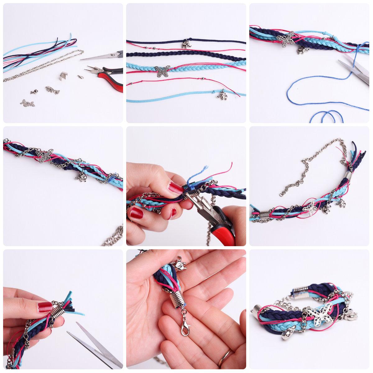 How to deals braid a bracelet