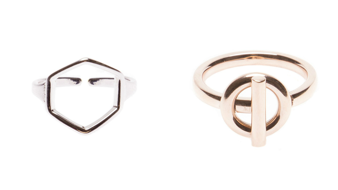 Geometric minimalist rings