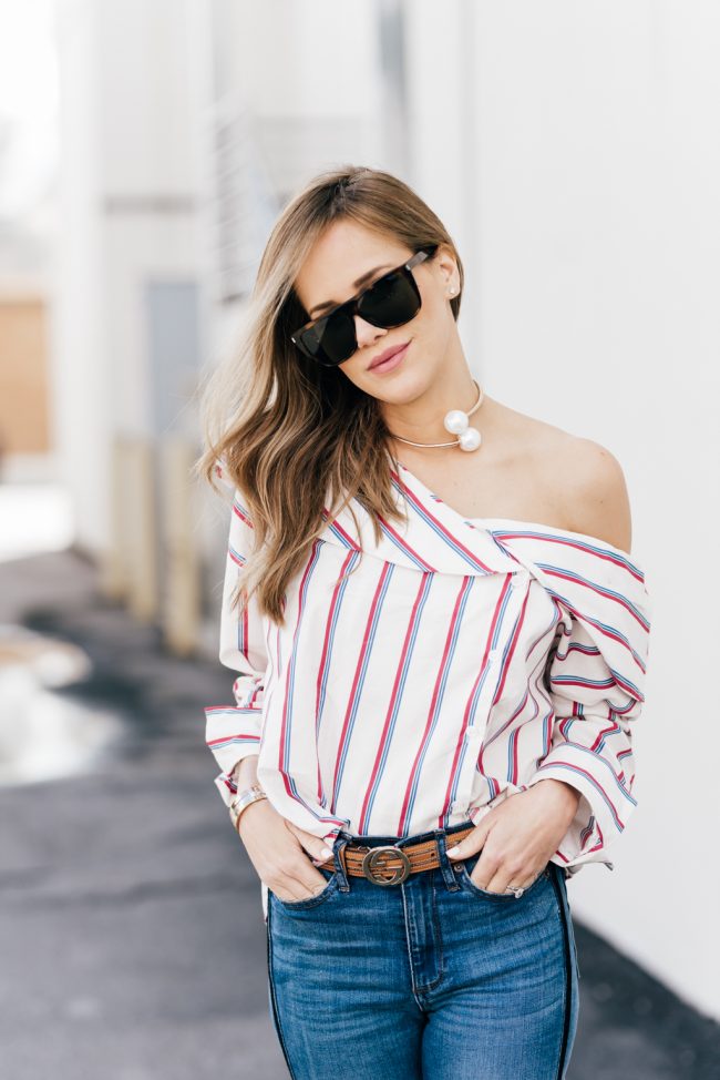 Metallic choker, street style, fashionista, summer looks