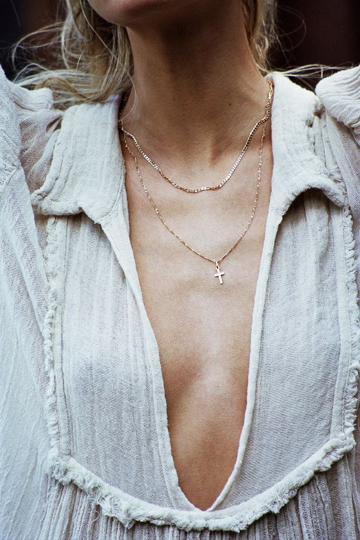 Layered necklace